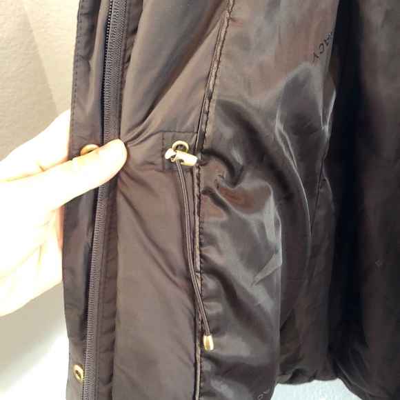 Ellen Tracey fur coat xs brown down - Picture 7 of 8